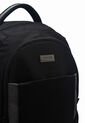 Morral Grande Macoly 285 Lona Negro X Gris de Macoly