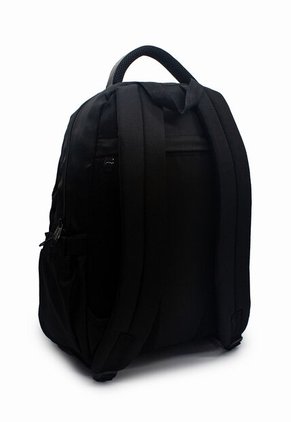 Morral Grande Macoly 285 Lona Negro X Gris