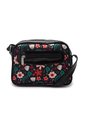 Bolsos Manos Libres Macoly 788 Floralia Negro de Macoly