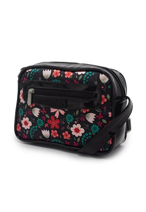 Bolsos Manos Libres Macoly 788 Floralia Negro