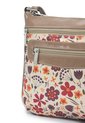 Bolso Manos Libres Macoly 751 Floralia Taupe de Macoly