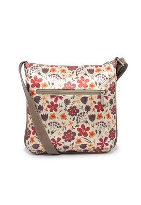 Bolso Manos Libres Macoly 751 Floralia Taupe
