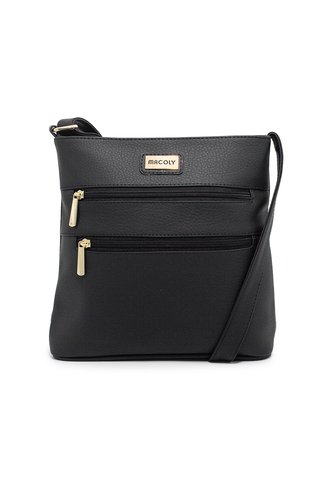 Bolso Manos Libres Macoly 866 Marsella Negro Macoly
