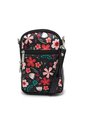 Bolso Manos Libres Macoly 851 Floralia Negro de Macoly