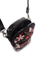 Bolso Manos Libres Macoly 851 Floralia Negro de Macoly