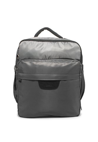 Morral/Maleta De Viaje Macoly 312 Lona Gris Satinada Macoly