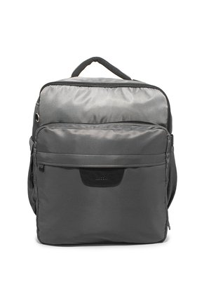 Morral/Maleta De Viaje Macoly 312 Lona Gris Satinada