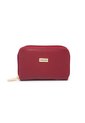 Billetera Mediana Macoly A042 Cuero Rojo Liso  de Macoly