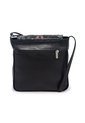Bolso Manos Libres Macoly C325 Cuero Tala Negro Mariposas de Macoly