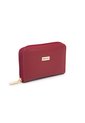 Billetera Mediana Macoly A042 Cuero Rojo Liso  de Macoly