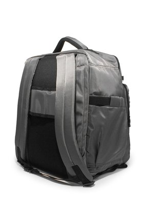 Morral/Maleta De Viaje Macoly 312 Lona Gris Satinada