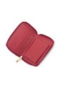 Billetera Mediana Macoly A042 Cuero Rojo Liso  de Macoly