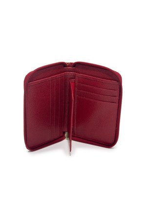 Billetera Mediana Macoly A042 Cuero Rojo Tala