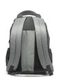 Morral Grande Macoly 268 Lona Negro X Gris Textil de Macoly
