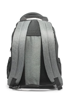 Morral Grande Macoly 268 Lona Negro X Gris Textil