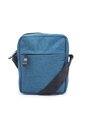 Bolso Manos Libres Macoly 324 Lona Azul Agua Textil de Macoly