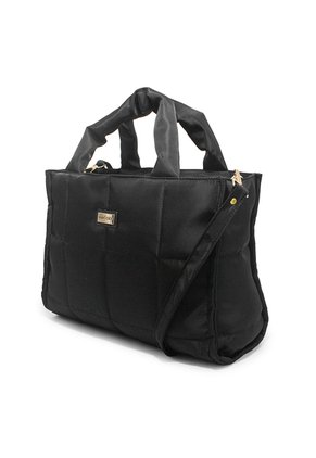 Bolso De Hombro Manos Libres Macoly 883 Nuba Negro