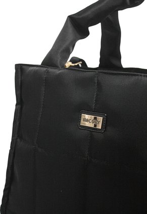 Bolso De Hombro Manos Libres Macoly 883 Nuba Negro
