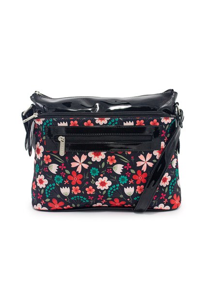 Bolso Manos Libres Macoly 817 Floralia Taupe