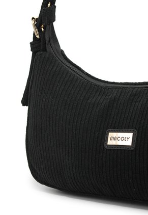 Bolso De Hombro Macoly 890 Siena Negro