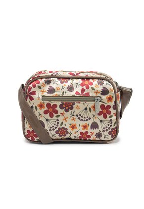 Bolsos Manos Libres Macoly 788 Floralia Taupe