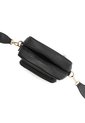 Bolso De Hombro Manos Libres Macoly JC02 Cuero Negro de Macoly