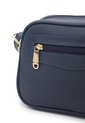 Bolso Manos Libres Macoly 788 Cuero Azul de Macoly