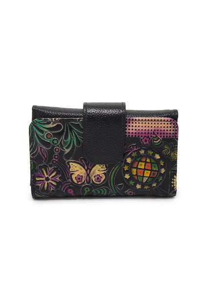 Billetera Mediana Macoly 047 Tala Negro 