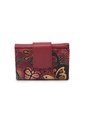 Billetera Median Macoly 046 Cuero Tala Rojo de Macoly