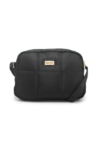 Bolso Manos Libres Macoly 862 Marsella Negro Macoly