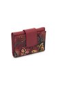 Billetera Median Macoly 046 Cuero Tala Rojo de Macoly