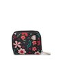 Billetera Mini A012 Floralia Negro de Macoly