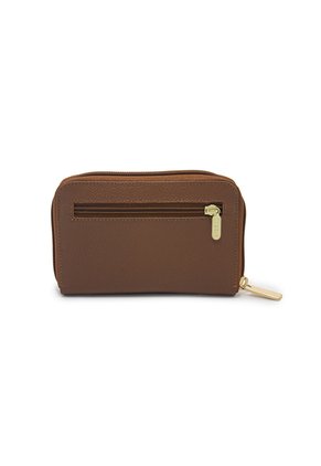 Billetera Mediana Macoly A042 Cuero Miel Tala