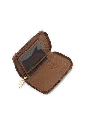 Billetera Mediana Macoly A042 Cuero Miel Tala