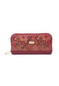 Billetera Grande Macoly A04 Cuero Tala Rojo de Macoly