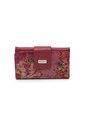 Billetera Grande Macoly A010 Cuero Tala Rojo de Macoly
