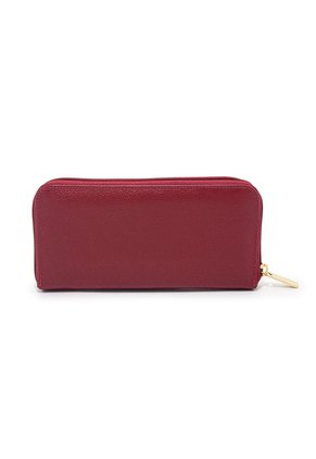 Billetera Grande Macoly A04 Cuero Rojo Liso
