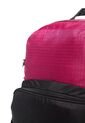 Morral Mediano Macoly 321 Lona Negro X Fucsia de Macoly