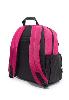 Morral Mediano Macoly 321 Lona Negro X Fucsia