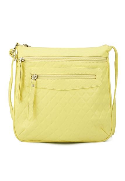 Bolso Manos Libres Macoly 751 Coco Amarillo
