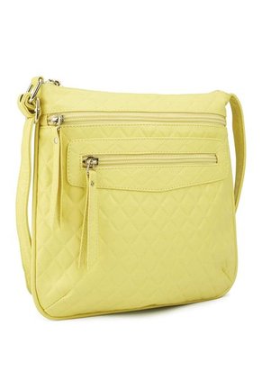 Bolso Manos Libres Macoly 751 Coco Amarillo