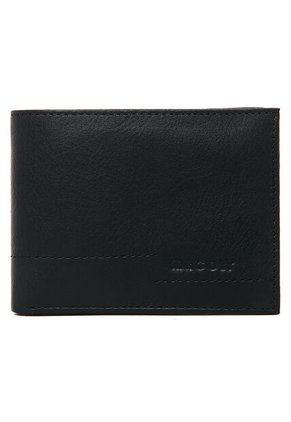 Billetera Hombre 307 En Cuero Negro