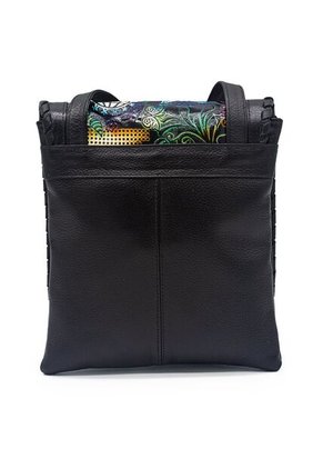 Bolso Manos Libres AM01 Cuero Tala Negro 