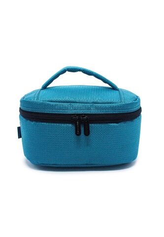 Cosmetiquera/Neceser Macoly 320 Lona Azul Aguamarina Macoly