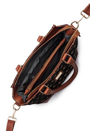 Bolso De Hombro Manos Libres 874 Yacar Macoly Miel