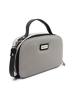 Cartera Manos Libres Macoly 809 Mix Taupe X Negro