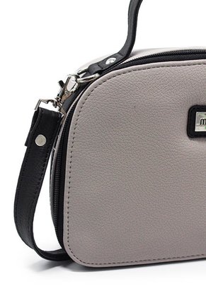 Cartera Manos Libres Macoly 809 Mix Taupe X Negro