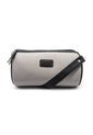 Bolso Manos Libres Cilindro Macoly 867 Mix Taupe X Negro  de Macoly