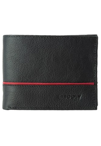 Billetera Hombre Macoly  071 Cuero Negro Macoly