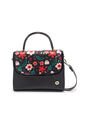 Bolso Manos Libres Macoly 838 Floralia Negro de Macoly